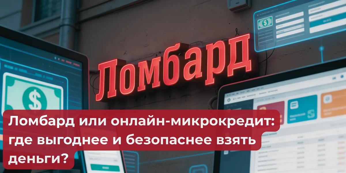 Ломбард или онлайн-микрокредит: где выгоднее и безопаснее взять деньги? | ЧУП «Войтешик»