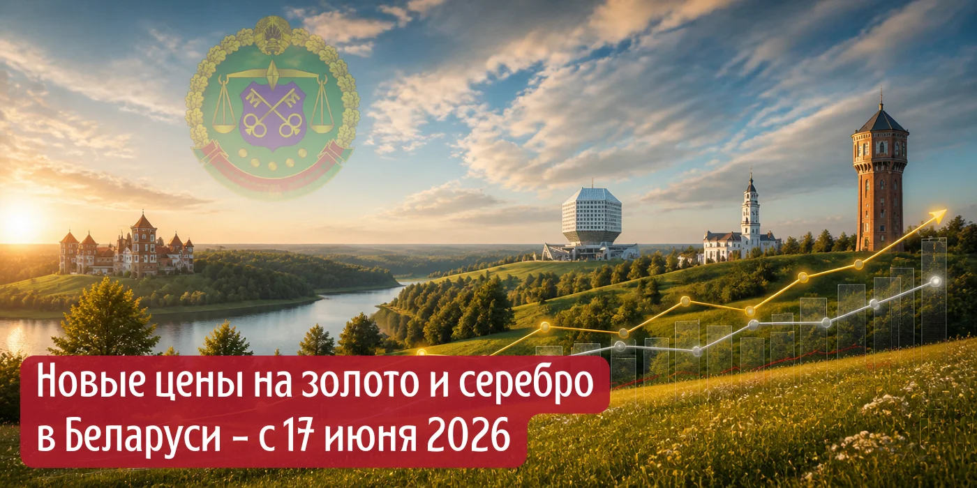 Новые цены на золото и серебро с 17 июня 2026 года в Беларуси: актуальные расценки и что важно знать | Ломбарды ЧУП «Войтешик»