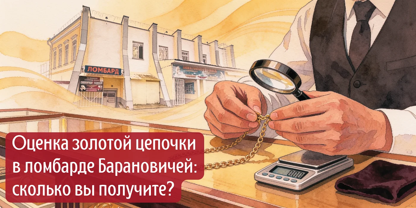 Оценка золотой цепочки в Барановичах: сколько вы можете получить и от чего это зависит? | Ломбарды ЧУП «Войтешик»
