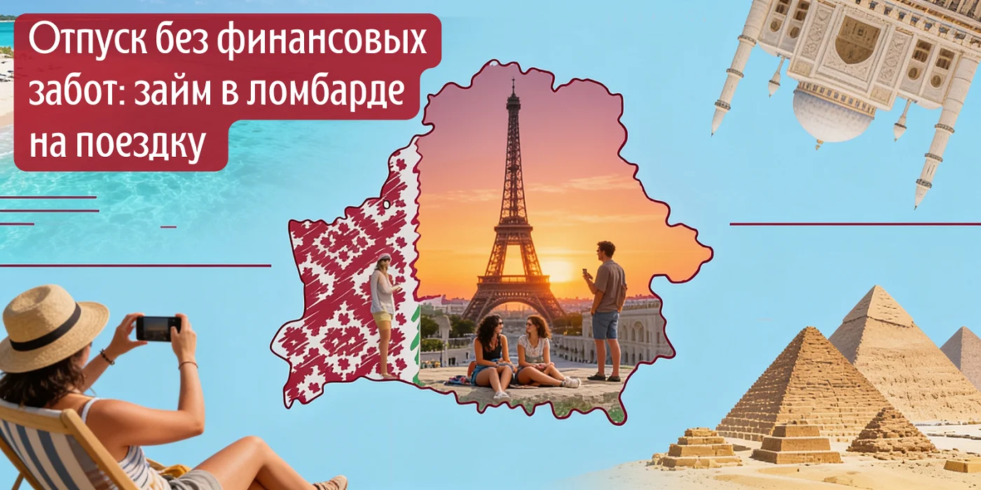 Отпуск без финансовых забот: займ в ломбарде на поездку - выгодно и быстро | Ломбарды ЧУП «Войтешик»